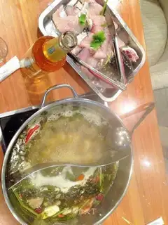 Clean up the fish pan