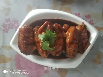 Coke chicken wings