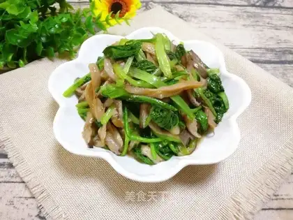 Scrambled mushrooms
