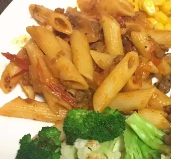 Black pepper cheese pasta