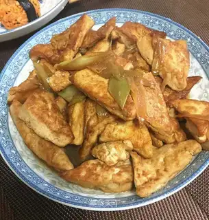 Tofu onions