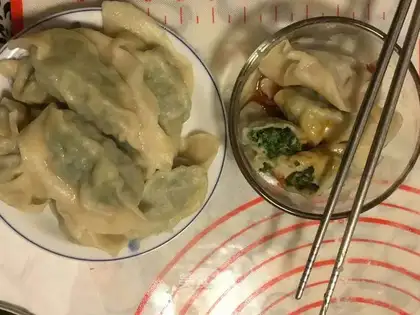 Shrimp dumplings