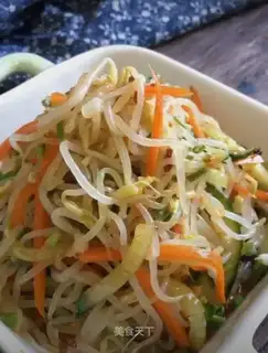 Cold bean sprouts