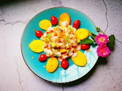 Butter yogurt salad