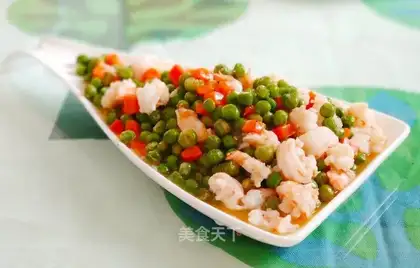 Cream bean carrot shrimp