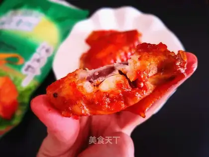 Sweet-boiled wings