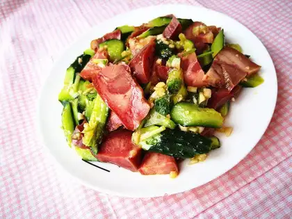 cucumber with pork