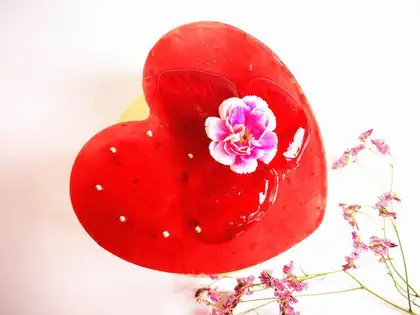 Cherry mousse