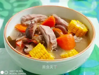 Clean up the steak soup