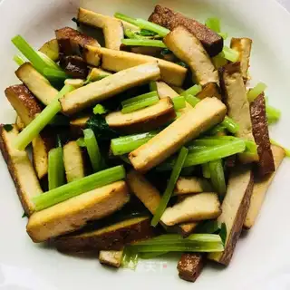 Celery fried tea