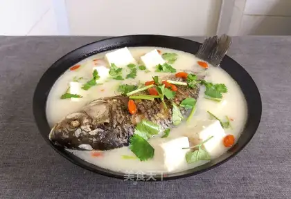 Tofu soup