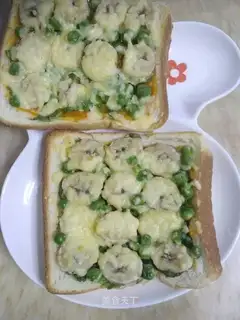 Mini-toe pizza