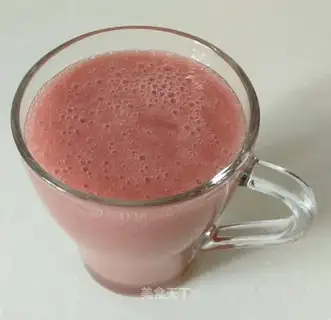 Banana strawberry juice