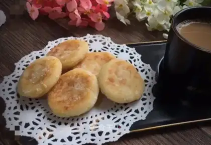 Fried cheese potatoes