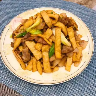 Pork and garlic