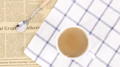 Caramel milk tea