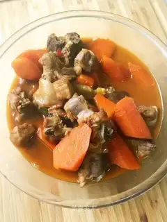 Carrot burn ribs