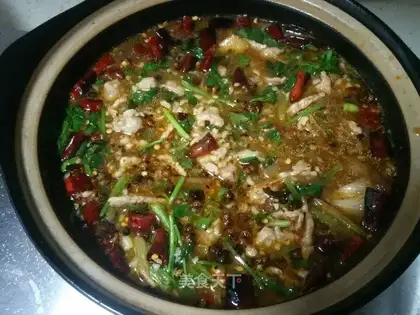 Boiled meat