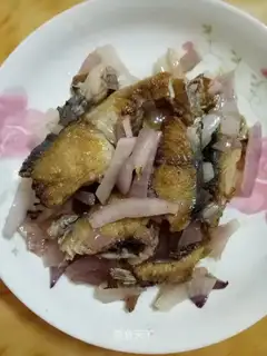 Fried horsefish