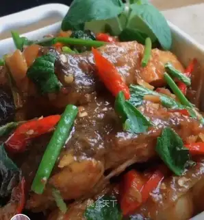 Red-burned fish