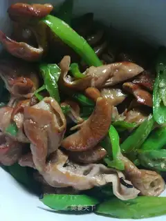 Piper peppers and sausages