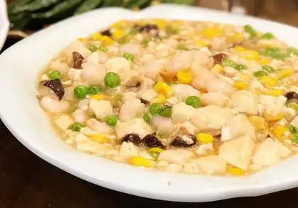 Shrimp tofu