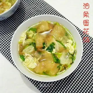 Omelette soup