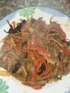 Nutrient vegetable fried meat