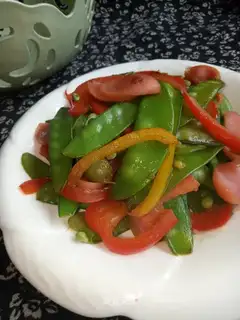 Fried Dutch beans