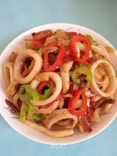 Spicy squid
