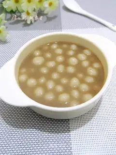 Green bean sand, little circle