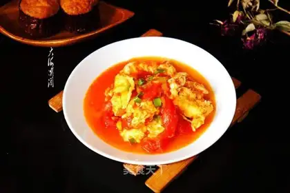 Tomato fried eggs