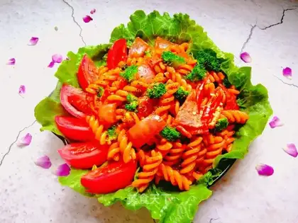 Bacon Spiral Italy Noodles