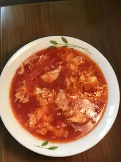 Tomato egg soup