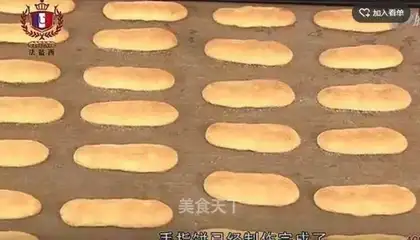 Tiramisu's finger cookies