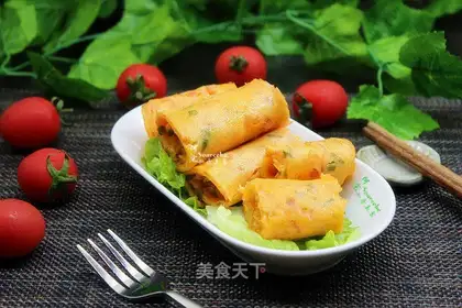 Tomato eggcakes