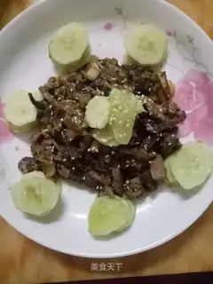 Fried pork