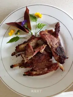 Garlic roasted lamb chops