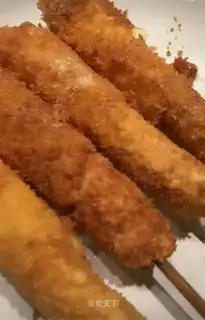 Cheese dog intestines