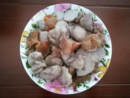 Potato-cooked rib