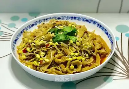 Bean sprouts burn cattle