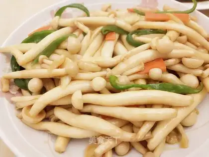 White mushrooms