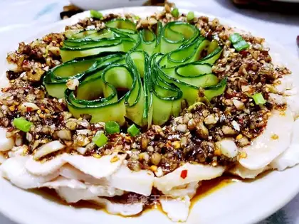 Garlic white meat