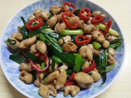It's a fried intestine