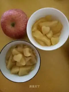 Steam apples