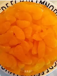 Orange jelly