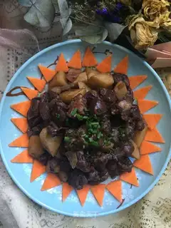 Chicken with wine