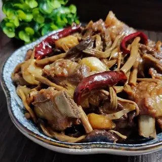 Battery tea mushrooms