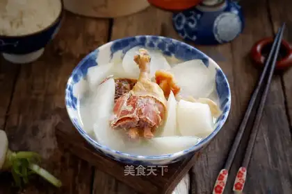 The duck's radish