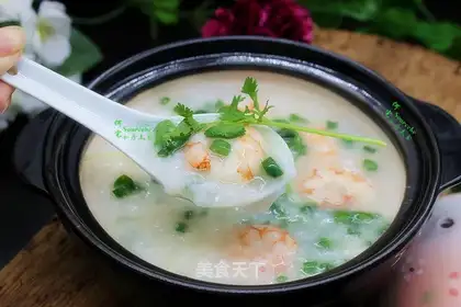 Shrimp congee
